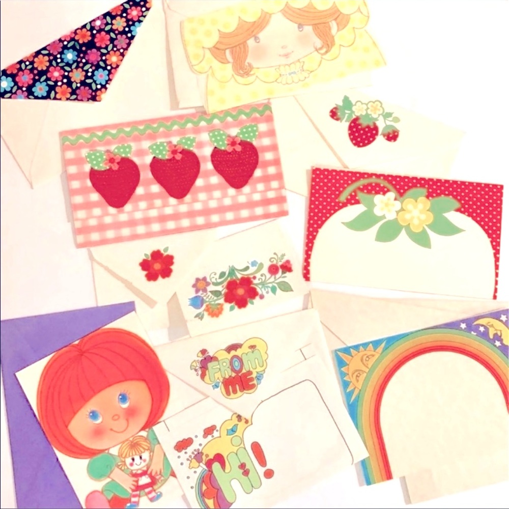 Vintage 1970s stationary bundle